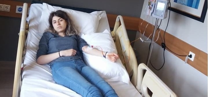 Geanina Ionelia Bratu în spital în Turcia