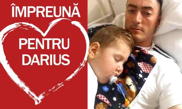 Să-i salvăm viața micuțului Darius! Tătăl său este pe front în Afganistan