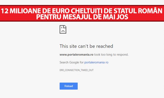 Guvernul României a „spart“ 12 milioane de euro pentru cel mai scump site din lume, care nu e funcțional