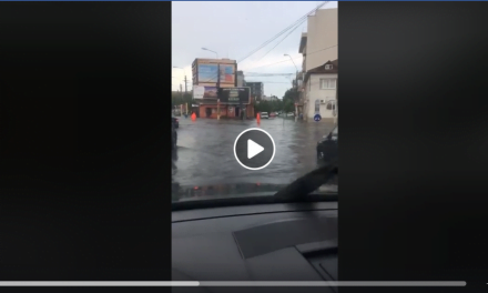 VIDEO/ Ce a lăsat în urmă furtuna la Constanța. În City Park Mall a plouat mai rău decât afară