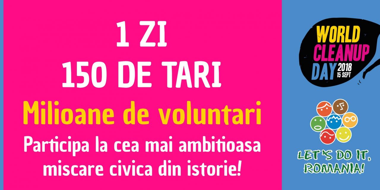 Primăria Lumina invită locuitorii comunei să devină voluntari în cadrul „Let’s do it Romania”