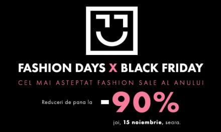 Black Friday 2018 la Fashion Days! Campania începe joi, la ora 19. Ce branduri vor avea reduceri de 90%