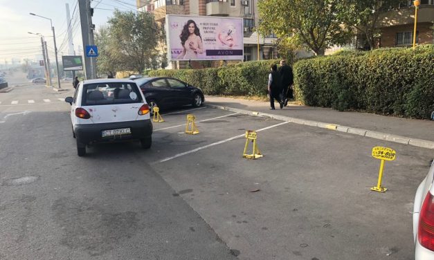 În atenția constănțenilor care își blochează locurile de parcare după ce pleacă de acasă! Riscați amenzi de 1.000 lei