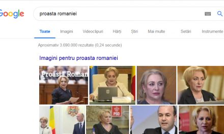 Cine este „proasta României“ pe Google