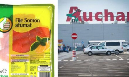Atenţie! File de somon afumat contaminat cu Listeria, retras de Auchan