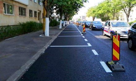 Continuă lucrările de asfaltare și reabilitare pe strada I.L. Caragiale. Restricții de trafic pe timpul nopții