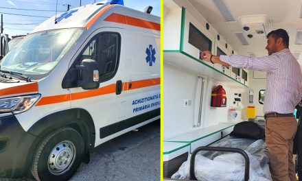 Orașul Ovidiu, dotat de primărie cu o ambulanță pentru Serviciul Voluntar de Urgență