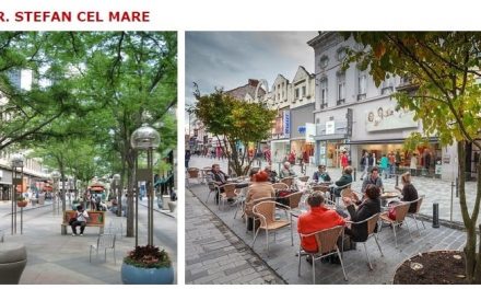 Cum va arăta centrul Constanței: fântâni arteziene și spații verzi pe str. Ștefan cel Mare, piste de biciclete pe Mircea
