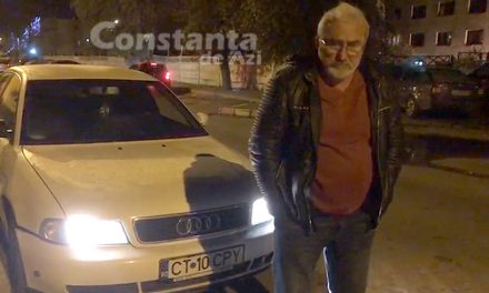 Poliția, sesizată pentru același șofer beat cu Audi alb. „Mergea foarte haotic. Am sunat la 112, l-am urmărit în trafic și Poliția nu a venit“