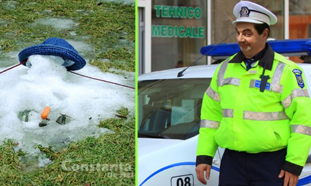 Polițist local, sătul să stea degeaba. Investighează dispariția unui om de zăpadă