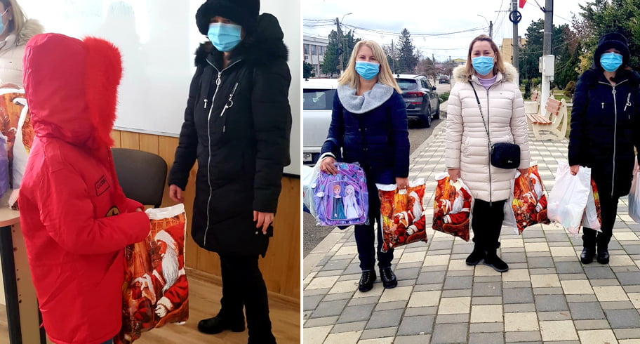 Femeile de la WISTA România au fost Moș Crăciun pentru copiii din 20 de familii nevoiașe