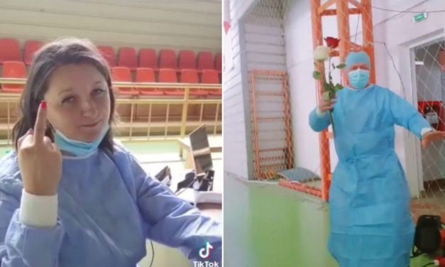 VIDEO. Petrecere cu manele într-un centru de vaccinare. Cum s-au filmat asistenții medicali