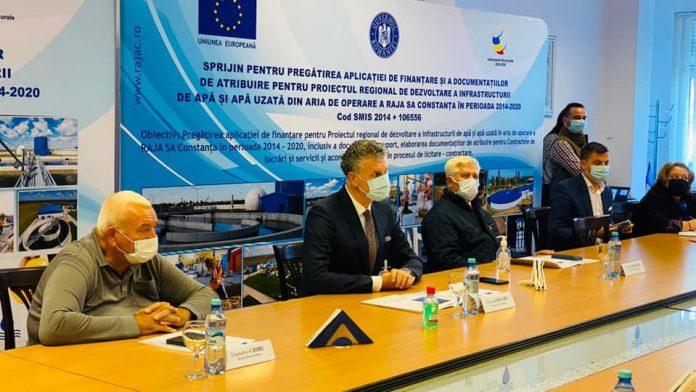 Primăria Năvodari, un nou contract cu RAJA pentru modernizarea rețelei de apă a orașului