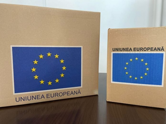Primăria Năvodari: s-au suplimentat pachete cu produse de igienă de la UE