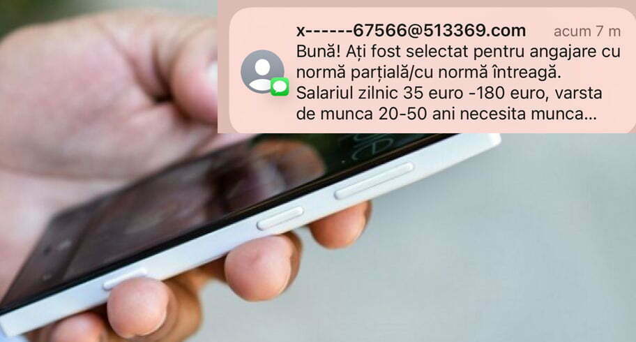 Tentative de fraudă pe WhatsApp cu oferte false de angajare. Atenție cui îi dați datele bancare