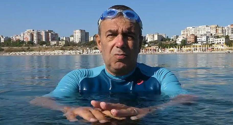Vergil Chițac îl provoacă pe David Popovici să înoate în mare, la Mamaia. „Nu trece nici de parcare!“