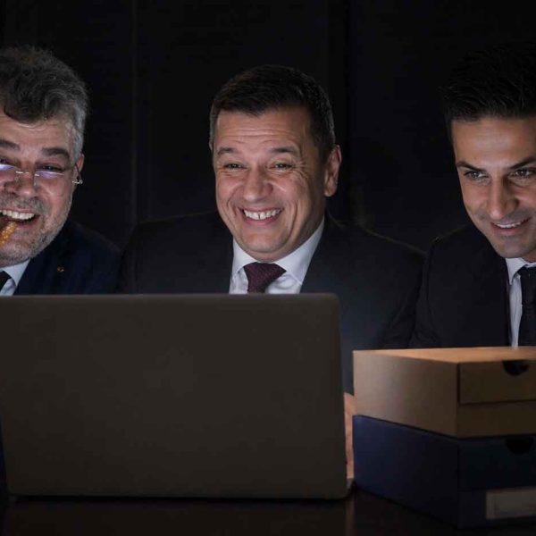 Marcel Ciolacu, Sorin Grindeanu, Claudiu Manda